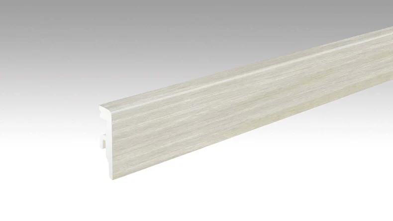 MEISTER Sockelleisten Fußleisten Aqua Eiche Whitebury 7398 - 2380 x 60 x 16 mm (200014-2380-07398 - 6949237398)