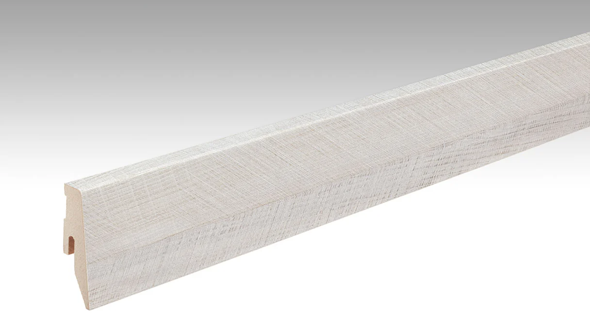 Meister Sockelleisten Fußleisten - Modern Herringbone 6683 2-Stab - 2500 x 60 x 20 mm