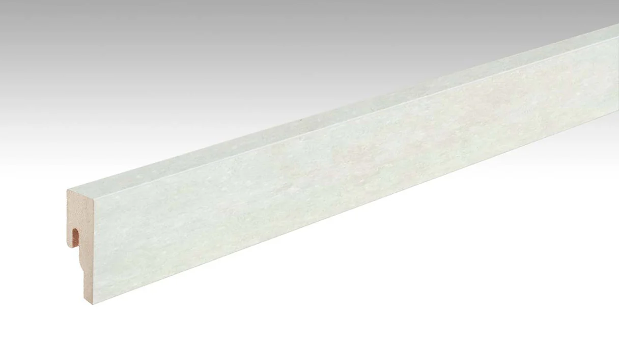 MEISTER Skirtings White Stone 7440 - 2380 x 50 x 18 mm (200015-2380-07440)