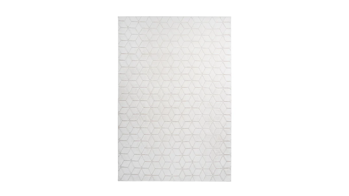 tapis planeo - Vivica 125 blanc / crème