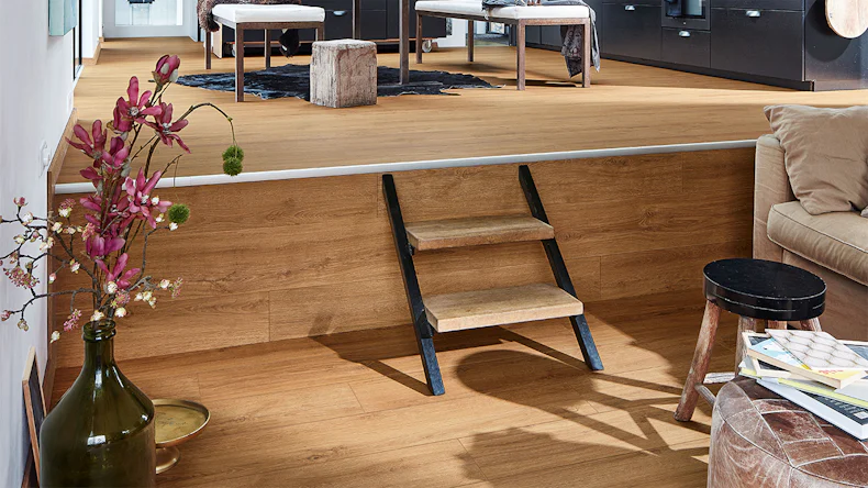 MEISTER Designboden MeisterDesign. next DD 500 S - 06999 Golden Oak | Trittschalldämmung integr. (400054-1287220-06999)