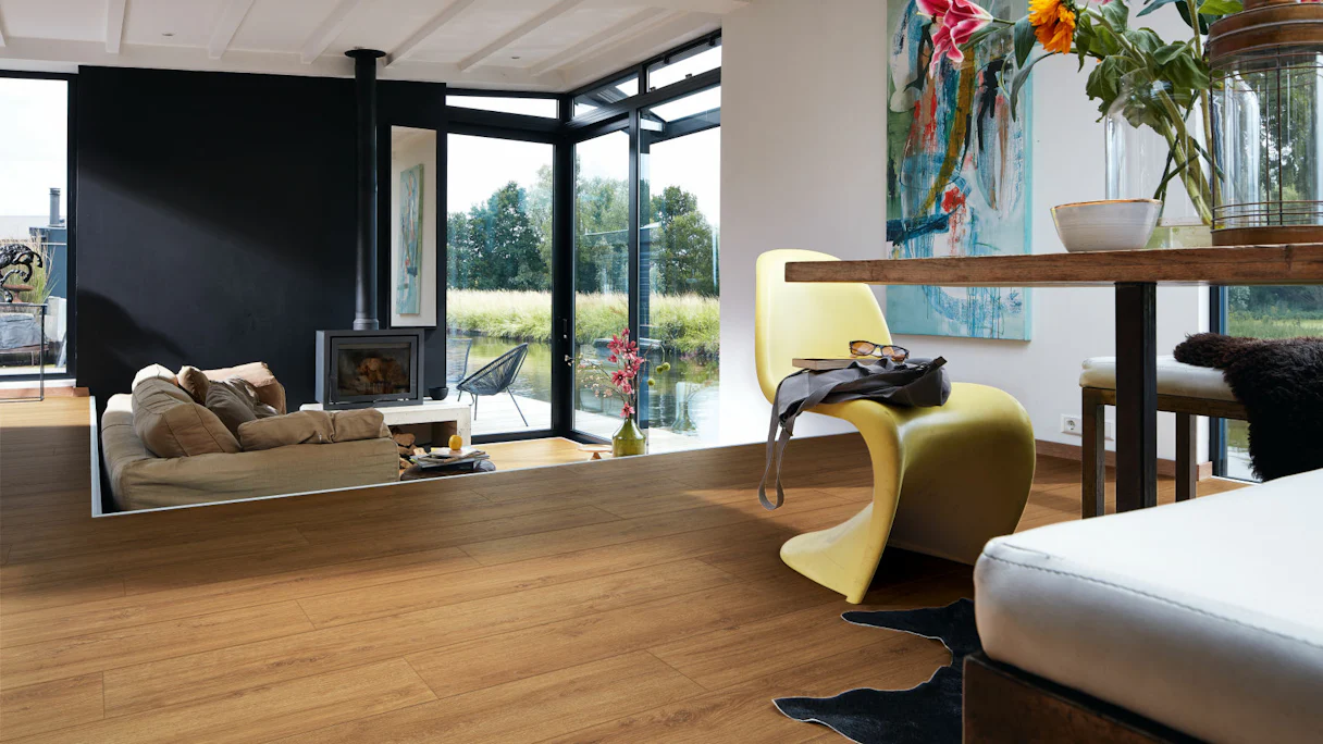 MEISTER Organic Flooring - MeisterDesign comfort DD 600S / DB 600S Golden Oak (400001-1287220-06999)