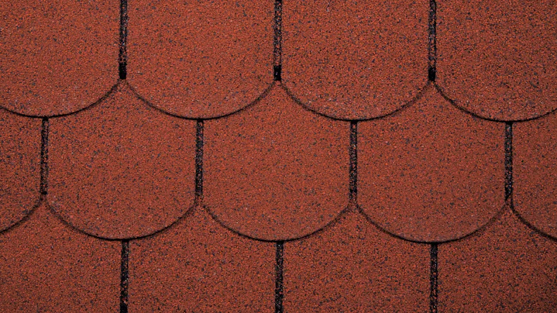 Dachschindeln Biberschwanz Rot