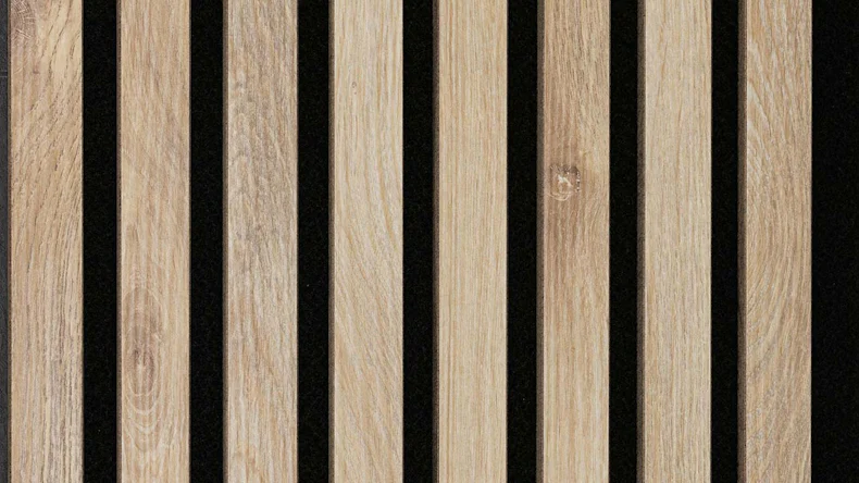 Pannelli acustici MEISTER Acoustic Sense - Rovere chiaro 7030 - 260 x 33 cm