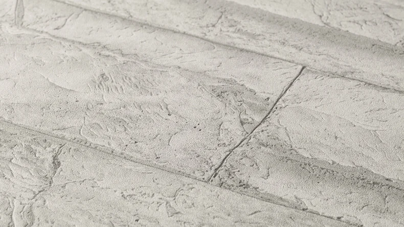 Carta da parati in vinile Best of Wood'n Stone 2a edizione A.S. Création muro in pietra grigio bianco 116