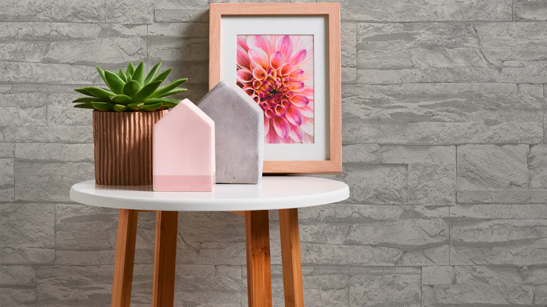 Carta da parati in vinile Best of Wood'n Stone 2a edizione A.S. Création muro in pietra grigio bianco 116