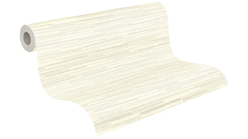 Vinyltapete weiß Modern Streifen Elements 721