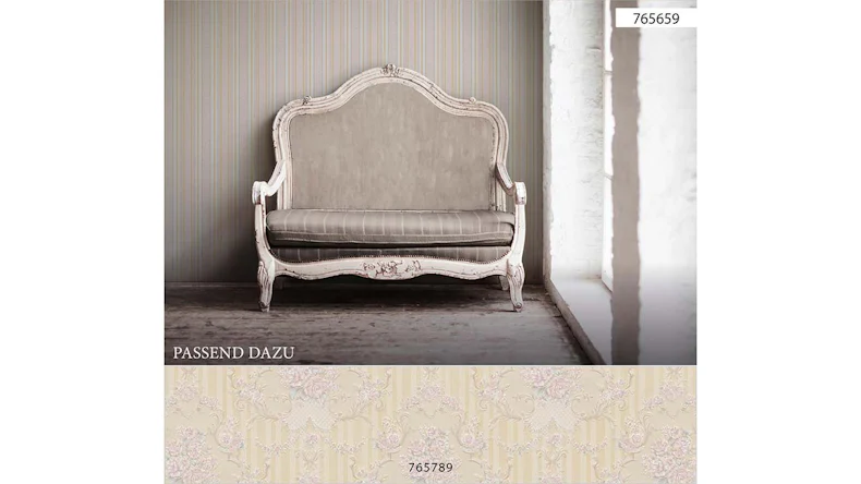 Papier peint rouge rétro classique à rayures country guide de style classique 2021 659