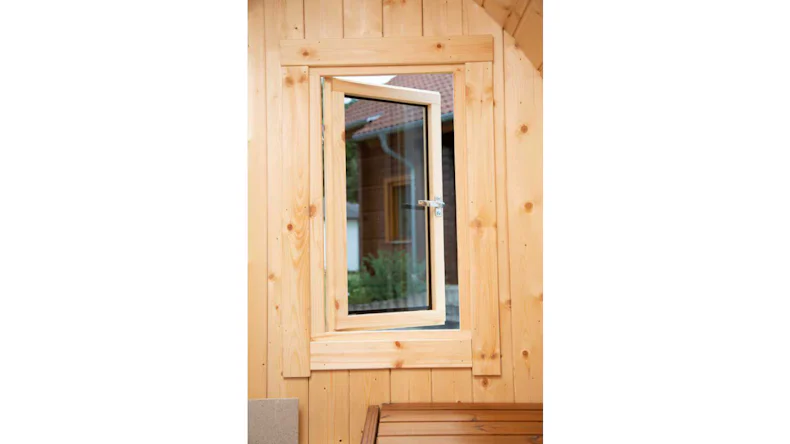 planeo Saunafass Premium Finja 1 Thermoholz Bausatz