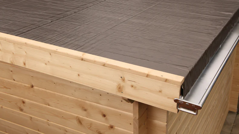 Alu-Dachkastenrinne 800 cm 1 FR