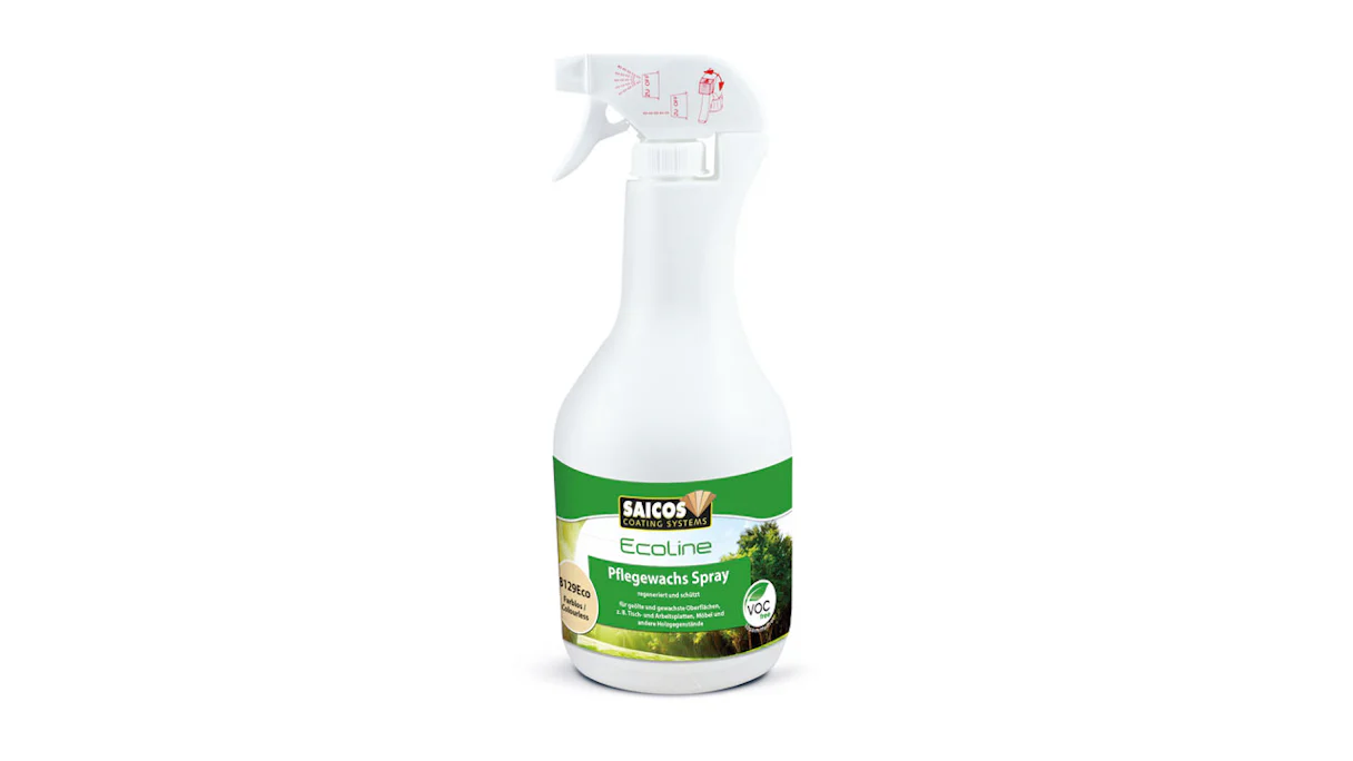 Saicos Ecoline Spray de cire d'entretien 1 litre