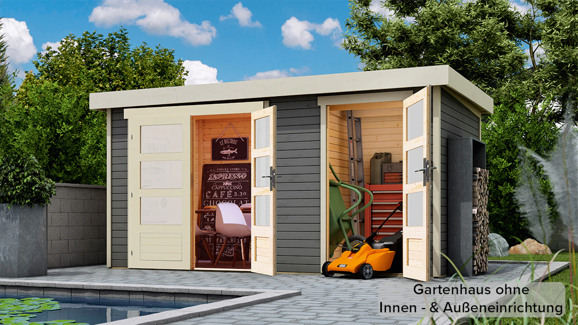 planeo garden shed - System house Zeeland