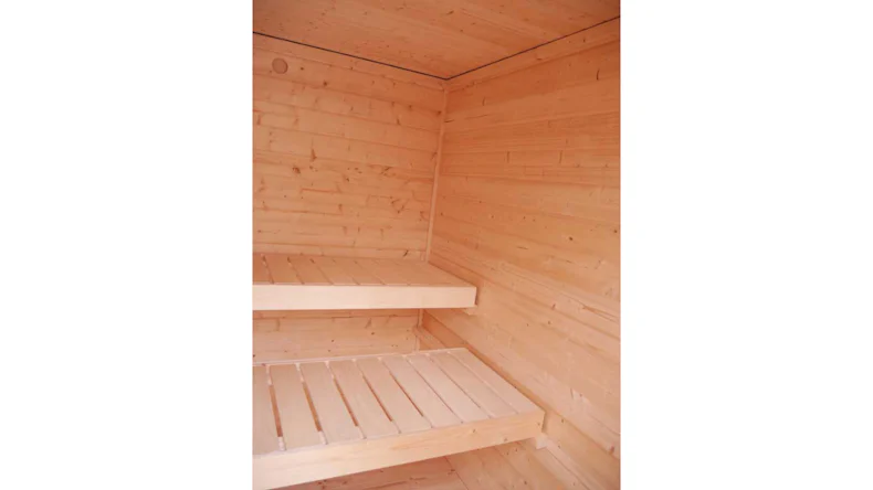 planeo abri sauna Melina 40 B avec chauffage bio et sauna naturel