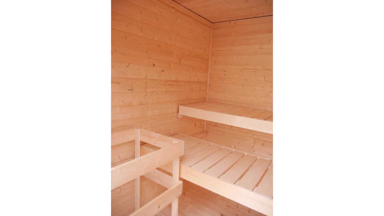 planeo abri sauna Melina 40 B avec chauffage bio et sauna naturel