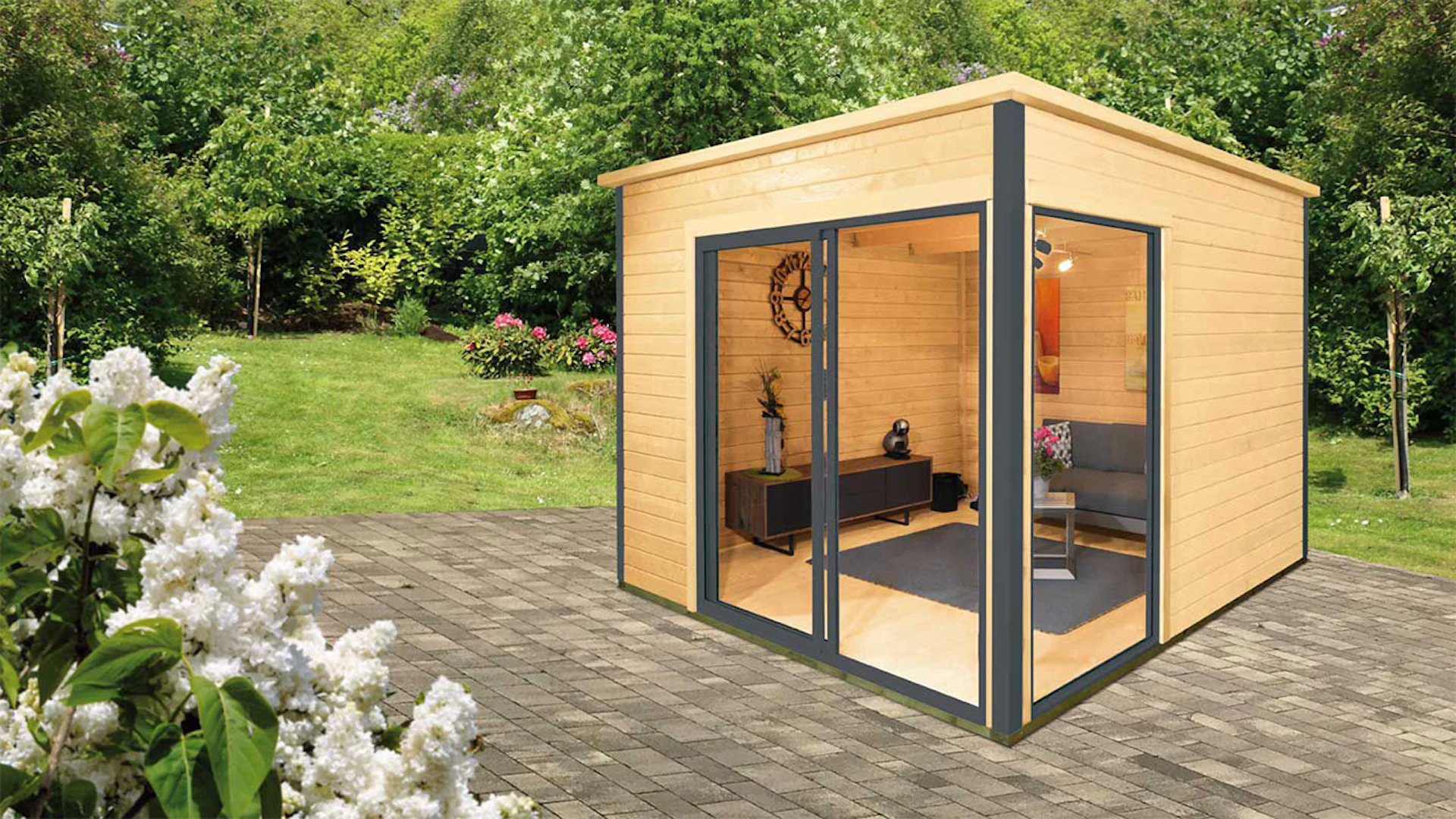 planeo garden shed - system house Studio 44-B