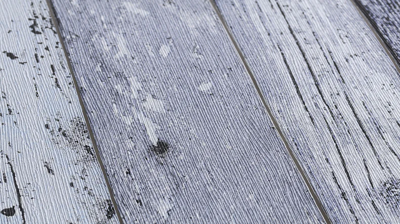 Carta da parati in vinile Best of Wood'n Stone 2a edizione A.S. Création stile country in legno blu 060