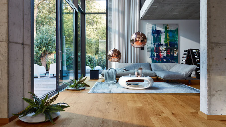 MEISTER Lindura-Holzboden HD 400 - 08900 Eiche lebhaft naturgeölt 2200 x 270 x 11 mm (500213-2200270-08900)