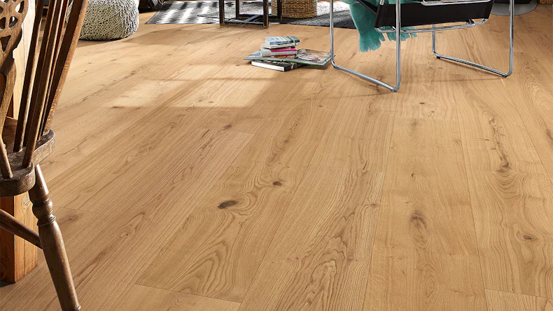 MEISTER Lindura-Holzboden HD 400 - 08902 Eiche authentic pure naturgeölt 2200 x 270 x 11 mm (500213-2200270-08902)