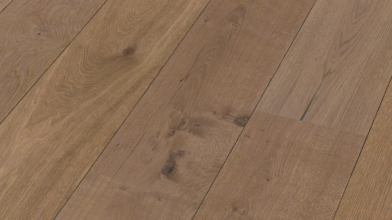 MEISTER Lindura-Holzboden HD 400 - 08905 Eiche authentic greige naturgeölt 2200 x 270 x 11 mm (500213-2200270-08905)