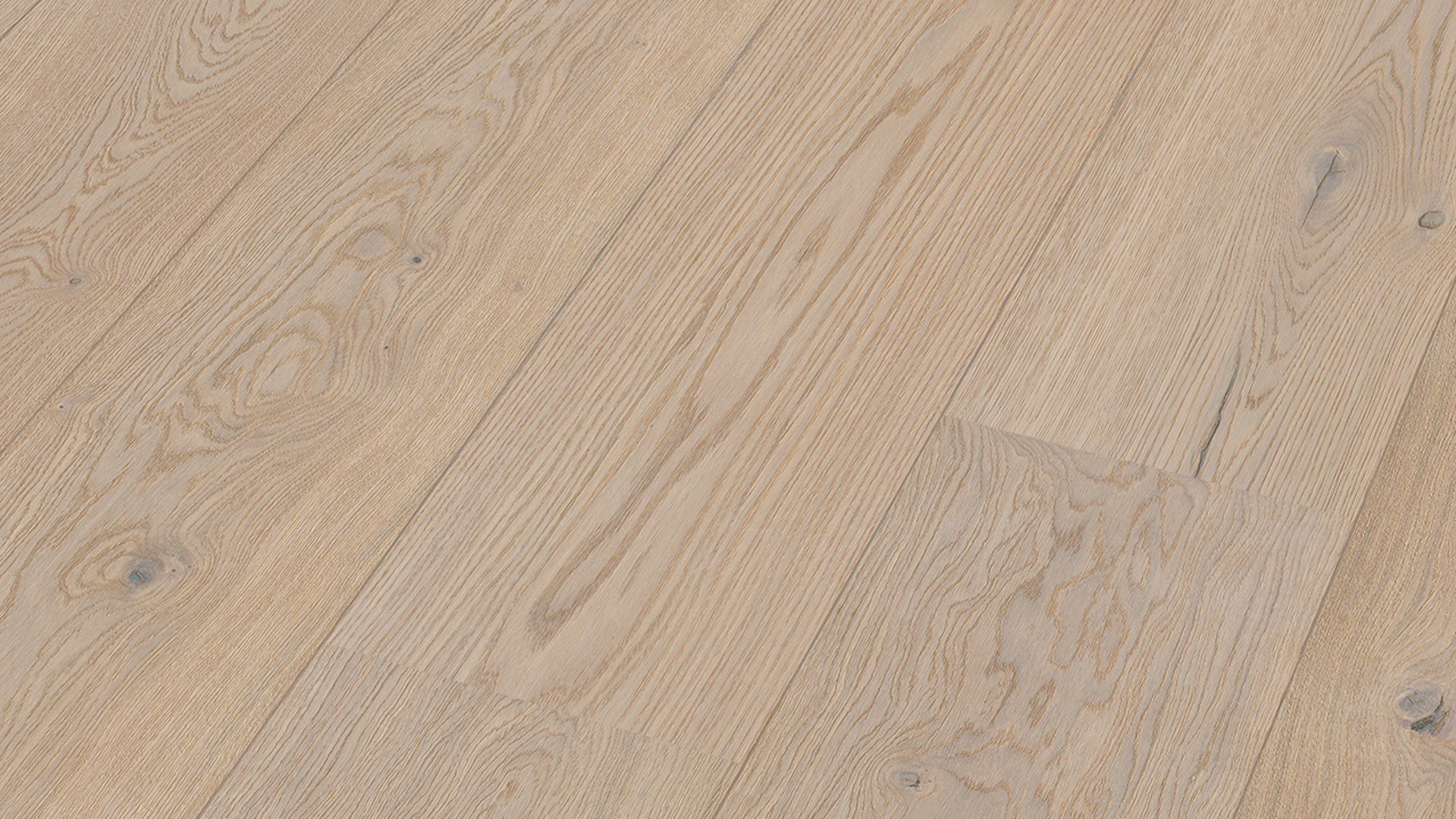 MEISTER Parquet Flooring - Lindura HD 400 Oak lively cream white (500011-2200270-08908)