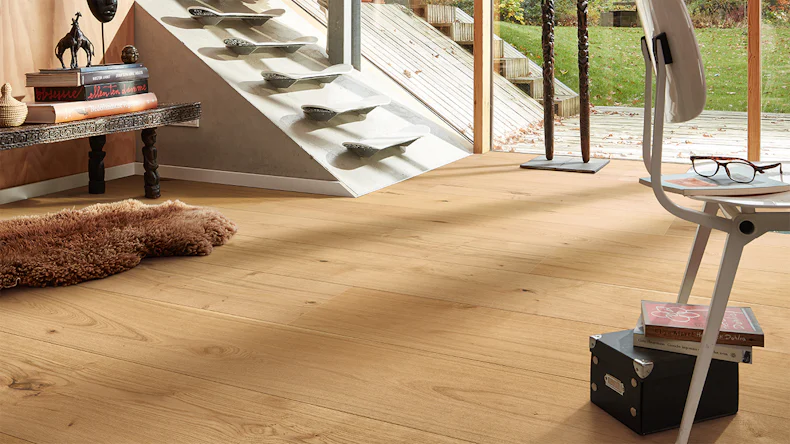 MEISTER Lindura-Holzboden HD 400 - 08915 Eiche authentic ultramattlackiert 2200 x 205 x 11 mm (500214-2200205-08915)