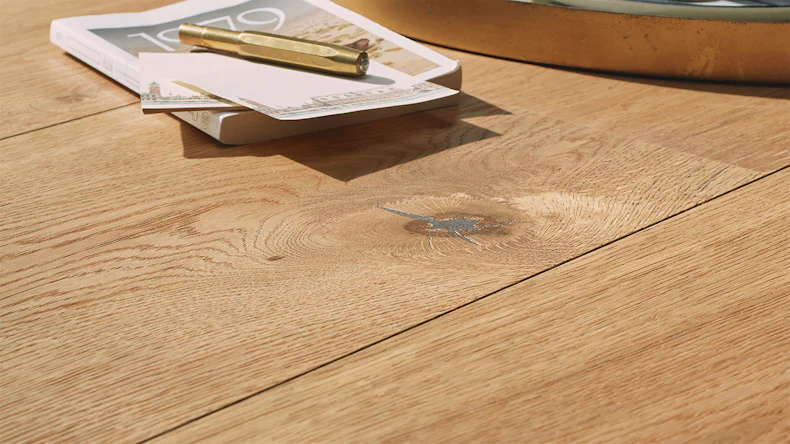 MEISTER Lindura-Holzboden HD 400 - 08915 Eiche authentic ultramattlackiert 2200 x 205 x 11 mm (500214-2200205-08915)