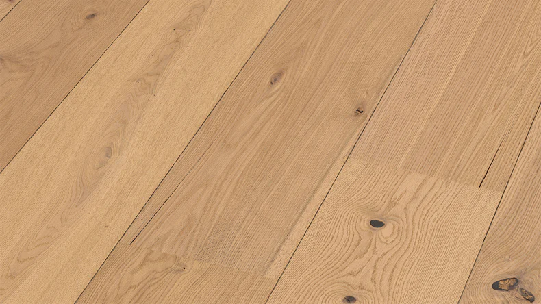 MEISTER Lindura-Holzboden HD 400 - 08916 Eiche authentic karamell ultramattlackiert 2200 x 270 x 11 mm (500214-2200270-08916)