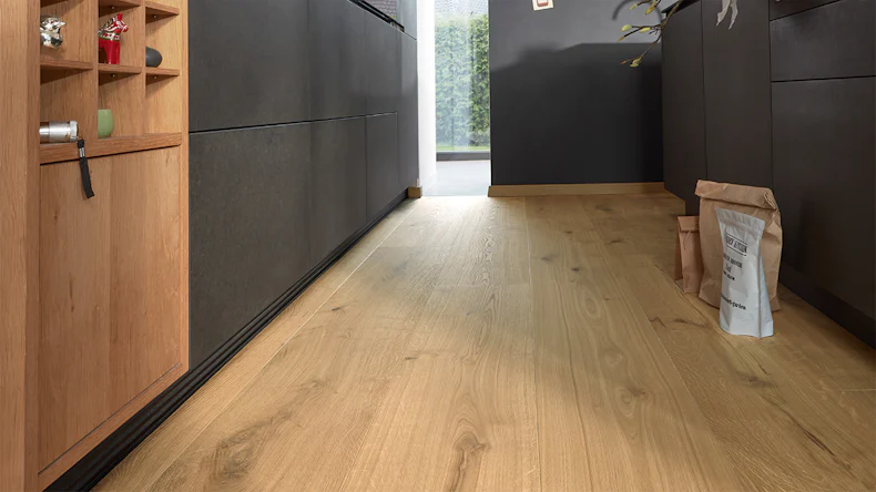 MEISTER Lindura-Holzboden HD 400 - 08921 Eiche authentic pure ultramattlackiert 2200 x 205 x 11 mm (500214-2200205-08921)