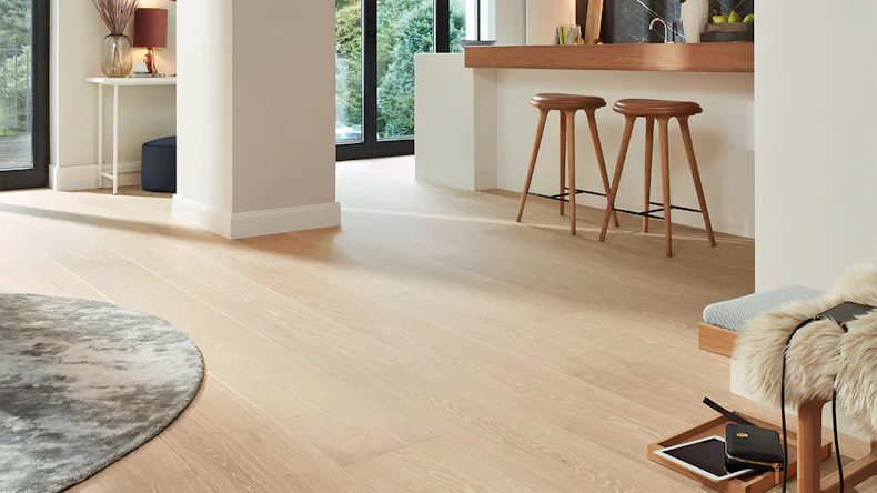 MEISTER Lindura-Holzboden HD 400 - 08922 Eiche natur champagner ultramattlackiert 2200 x 270 x 11 mm (500214-2200270-08922)