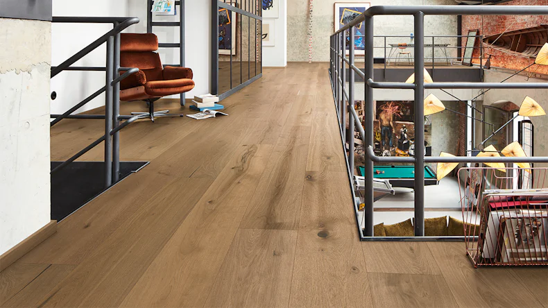 MEISTER Lindura-Holzboden HD 400 - 08923 Eiche authentic greige ultramattlackiert 2200 x 270 x 11 mm (500214-2200270-08923)