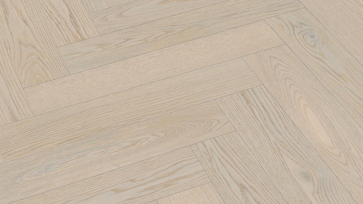 MEISTER Parquet Flooring - Lindura HS 500 Classic Oak arctic white (500010-0700140-08927)