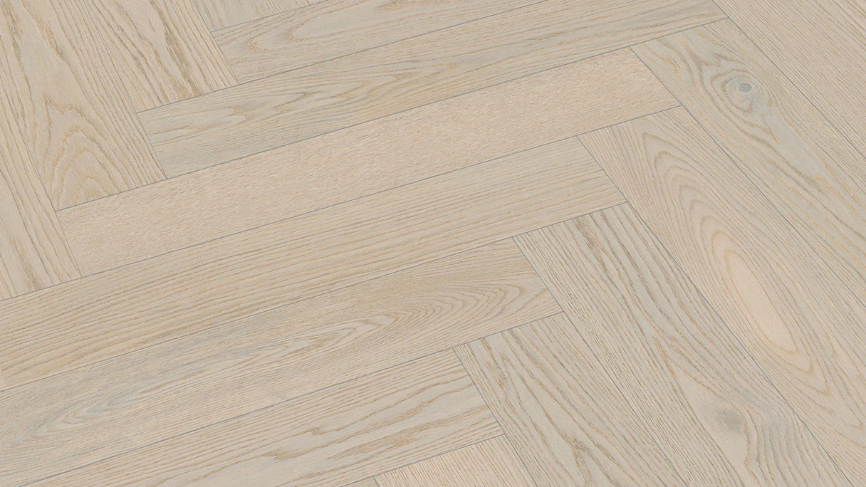 planeo Parquet Flooring - Noble Wood Herringbone Oak Rjukan | Made in Germany (EDP-7298)