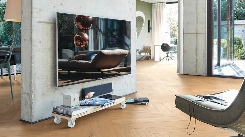 planeo Sol en bois - Noble Wood Chêne Herringbone Sandnes | Made in Germany (EDP-8298)