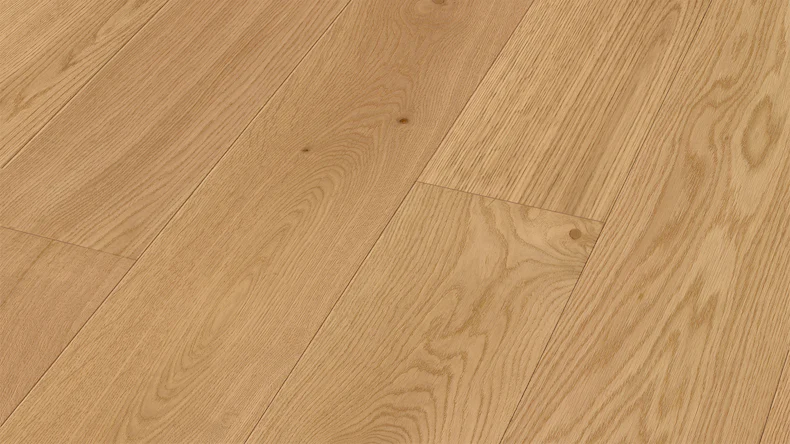 MEISTER Lindura-Holzboden HD 400 - 08936 Eiche lebhaft pure ultramattlackiert 2200 x 205 x 11 mm (500214-2200205-08936)