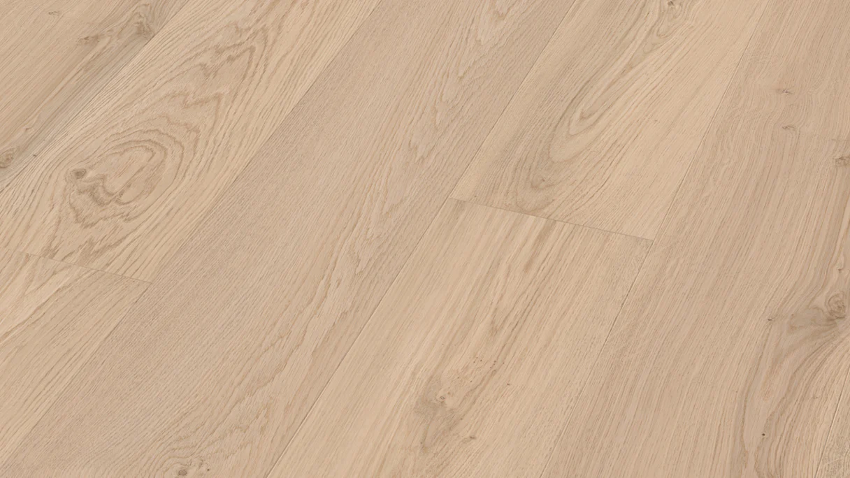 MEISTER Parquet Flooring - Lindura HD 400 Oak lively cream white (500013-2200205-08937)