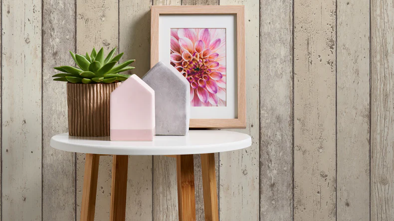 Carta da parati in vinile Best of Wood'n Stone 2a edizione A.S. Création muro in legno stile country beige marrone bianco 110