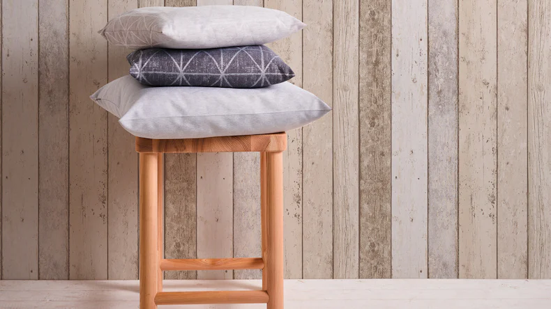 Papier peint Il Decoro A.S. Création country style mur en bois beige bleu brun 910