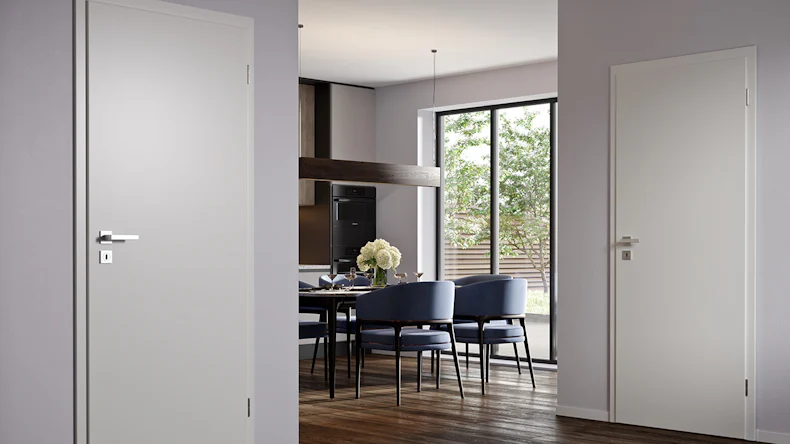 planeo CPL-Innentür CPL 1.0 - Knud 9016 Weiss