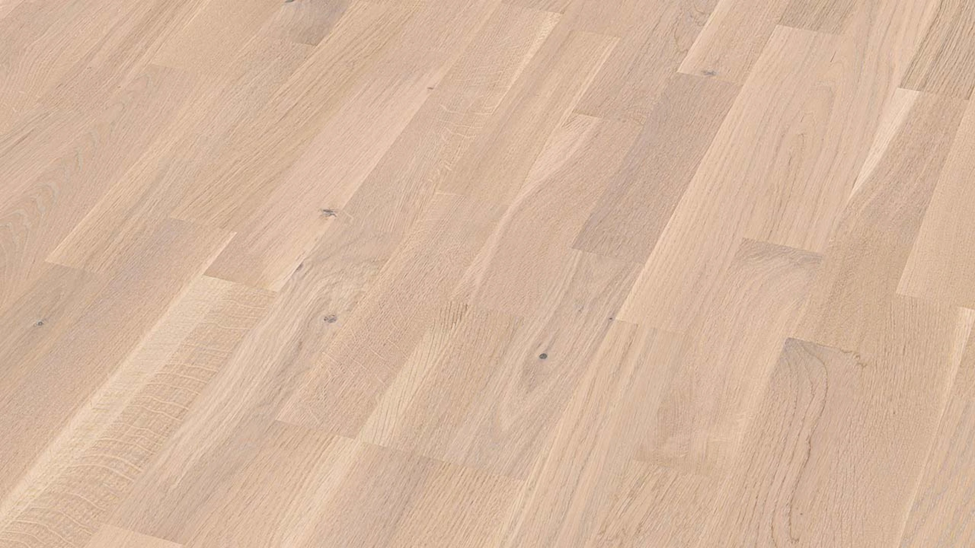 MEISTER Parquet Flooring - Longlife PC 200 Oak lively cream white (500009-2400200-09035)