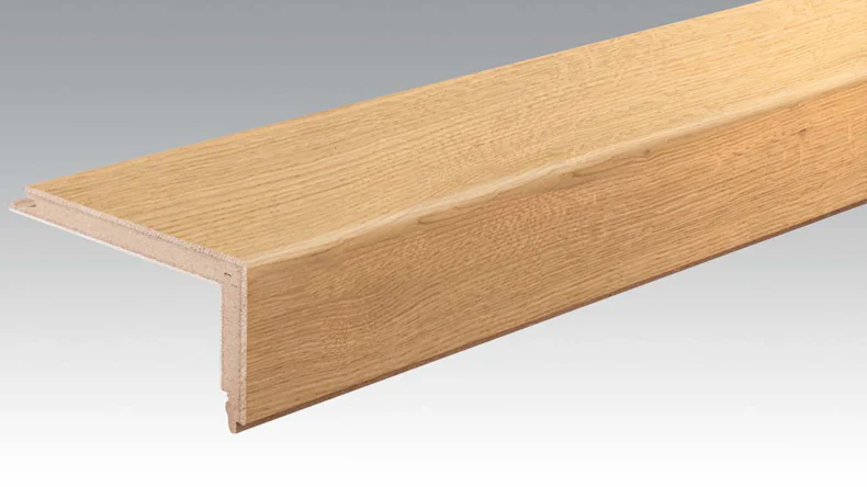 MEISTER Treppenkantenprofil aus Parkett L-Profil Eiche lebhaft 9001 (800004-2150-09001 - 9036009001)