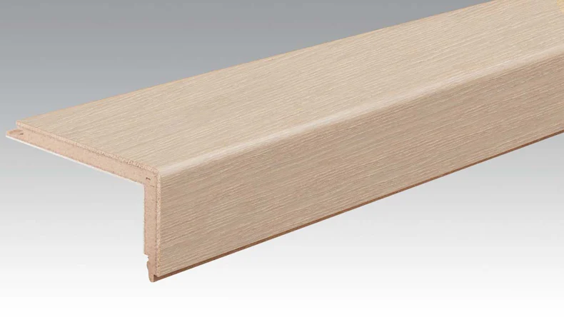 Profilo paragradino MEISTER in parquet profilo a L rovere bianco crema vivo calcinato 9014 (800004-2150-09014)