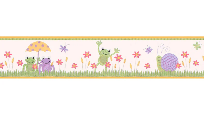 SK Folietapete Only Borders 11 Bilder Kinder Bunt 716