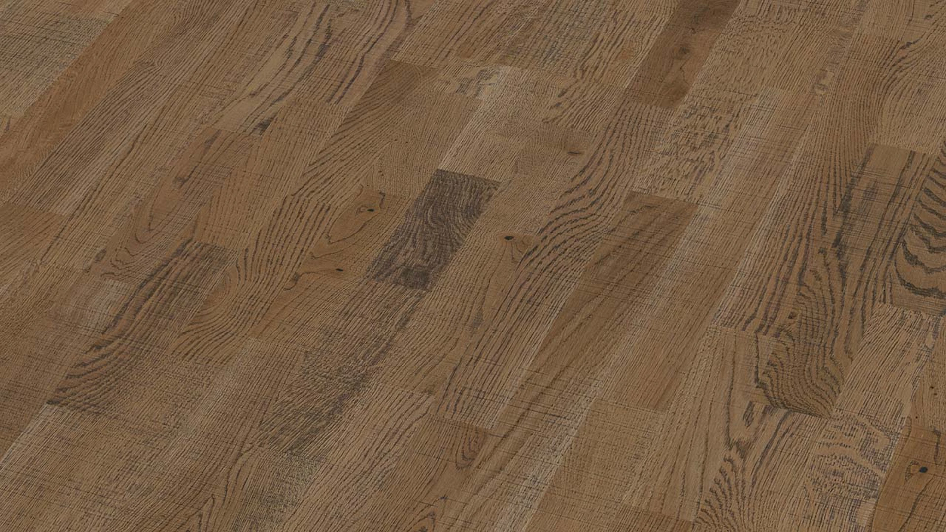 WoodNature Parquet Flooring - Vintage Oak olive gray (PMPC200-0409)