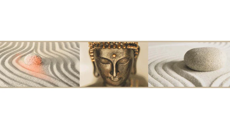 SK Folietapete Only Borders 11 Bilder Modern Beige 710