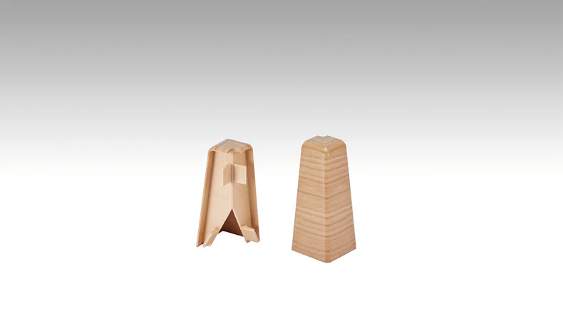 MEISTER Außenecke für Fußleiste Profil 3 PK 2013 Eiche natur (800015-02-02013 - 9062052013)