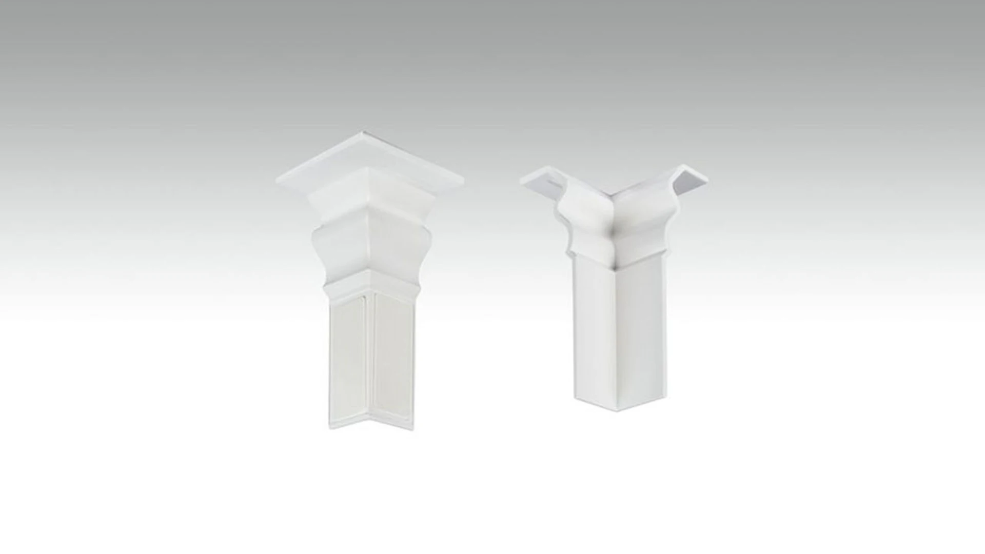 Angle intérieur auto-adhésif pour plinthe F100201AB Alt-Berlin Blanc 18 x 60 mm (9062142001)