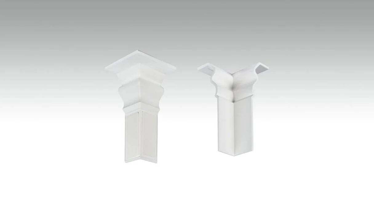 Angle intérieur auto-adhésif pour plinthe F100201AB Alt-Berlin Blanc 18 x 60 mm (9062142001)