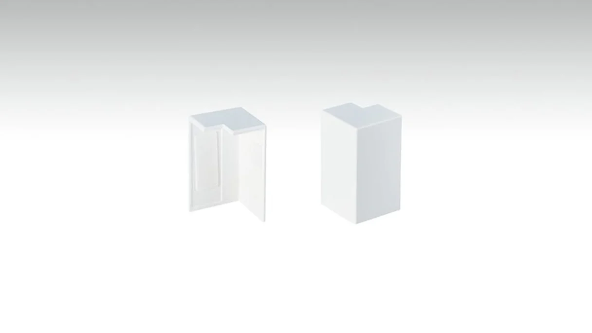 Outside corners self-adhesive for skirting board F100201M Modern White 18 x 50 mm - 2pcs. (9062272001)