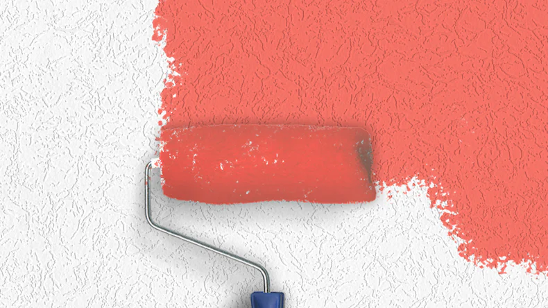 Papier peint vinyle Meistervlies 2020 Architects Papier peint blanc uni table 518