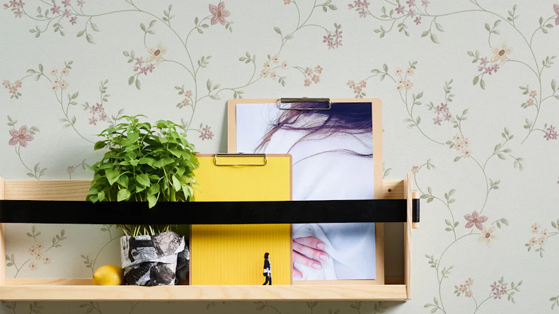 Carta da parati in vinile Best of non-woven A.S. Création vintage colorato verde bianco 701